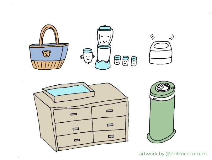 Baby gear illustration (1)